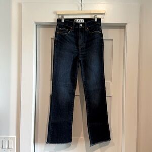 Daze Denim Shy Girl High Rise Crop Flare NWT Size 25